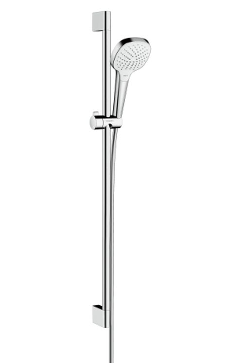 Hansgrohe-HG-Brausenset-Croma-Select-E-Vario-EcoSmart-Unica-900mm-weiss-chrom-26593400 gallery number 1